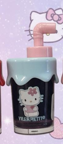 Hello Kitty Lip Tints Glosses | Sanrio Kawaii Fruit Flavor Lip Oil | Cute Portable Lip Balm Set | Juicy Shine Makeup Gift for Her