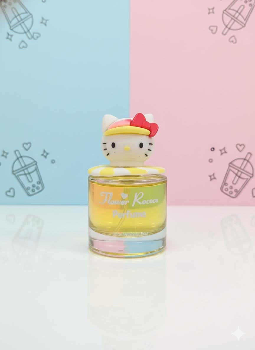 Hello Kitty Perfume Spray | Sanrio Kawaii Fragrance for Women | Cute Collectible Eau de Toilette | Sweet Floral Scent Gift| Aesthetic Sanrio