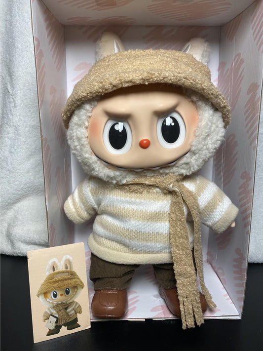 LABUBU Bunny Explorer Figure | The Monsters Blind Box Art Toy | POP MART Figurine | Cute Kawaii Designer Vinyl Toy | Mini Popmart Collection