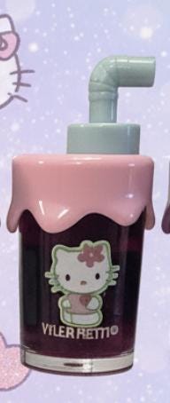 Hello Kitty Lip Tints Glosses | Sanrio Kawaii Fruit Flavor Lip Oil | Cute Portable Lip Balm Set | Juicy Shine Makeup Gift for Her
