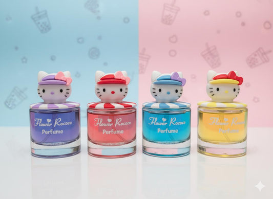 Hello Kitty Perfume Spray | Sanrio Kawaii Fragrance for Women | Cute Collectible Eau de Toilette | Sweet Floral Scent Gift| Aesthetic Sanrio